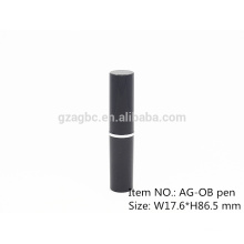 Slender&Modern Plastic Round Lipstick Tube Container AG-OB-PEN, cup size 10.8mm,Custom color